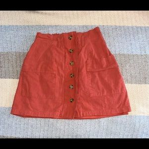 Peach skirt